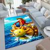 В главных ролях японский мультфильм ONE PIECE Манки Д. Ковер Luffy подходит для гостиной и спальни, коврики для прихожей, офиса, балкона, декоративный ковер V21