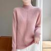 Женский кашемировый свитер Qinghe кашемир 30% кашемир 70% шерсть осенне-зимний кашемировый толстый пуловер мягкий и теплый