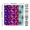 Tuniu Хэллоуин Конфетные Призраки Летучая Мышь Череп Занавеска для Ванной Милый Жуткий Декор для Ванной для Детей Девочек Мальчиков