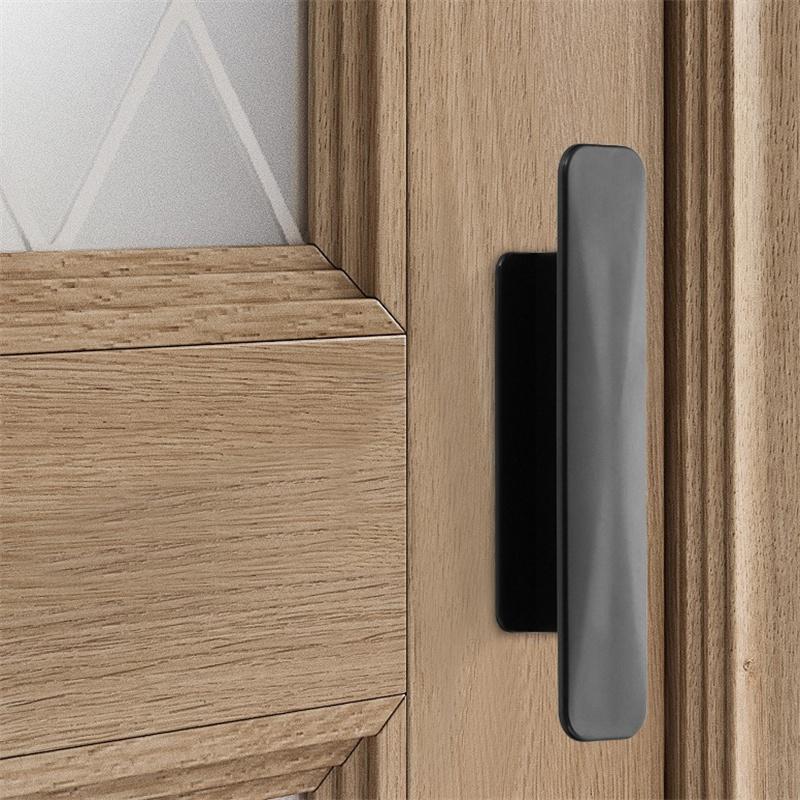 Вставная ручка Прямоугольная ручка для раздвижной двери из стекла Push-Pull Вспомогательная ARI