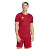 adidas Вход 26 Футбольная команда Power Футболка с коротким рукавом Размер Маленький Мужская майка, Красно-белый (EA665), Футболка, (JZ2501)