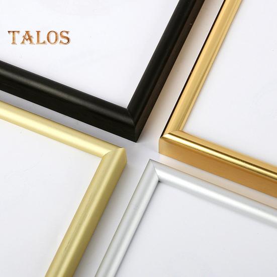 10/12-дюймовая настенная фоторамка из прозрачного оргстекла, держатель для фотографий из алюминиевого сплава, домашний офис, подвесная настольная декоративная металлическая рамка для показа фотографий