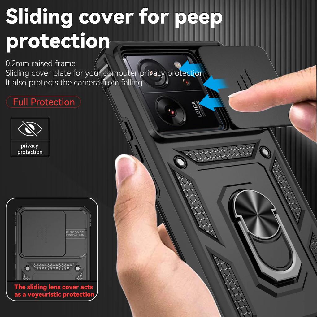 Чехол-кольцо-магнит Armor для Xiaomi 15T Pro 14t 13t 12t Mi15t Xiaomi15t Xiao Mi 15t Pro