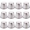 12PCS/SET Stainless Steel Barbecue Dipping Cup 304 Stainless Steel Seasoning Dish  Barbecue Season