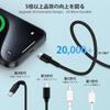 Ocbuo USB Type C Charging Cable PD Compatible 20W Fast Charging Iphone16 Type C Cable Short 30cm+long 1.8m C-USB C Cable Heavy Duty Nylon Android