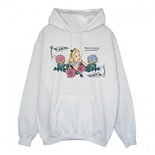 Disney Womens/Ladies Alice In Wonderland What Kind Of Garden Hoodie