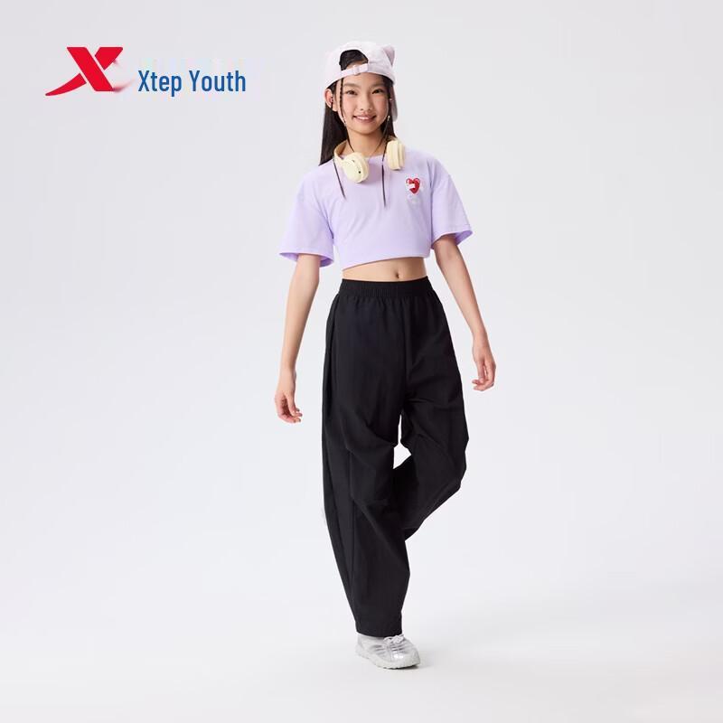Xtep Молодежные летние легкие свободные повседневные брюки
