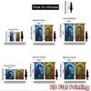 2D flat Photography Backdrop Party Backdrop Colorful Dragon 100% Polyester Festive Wall Decor Perfect for Holiday home decor