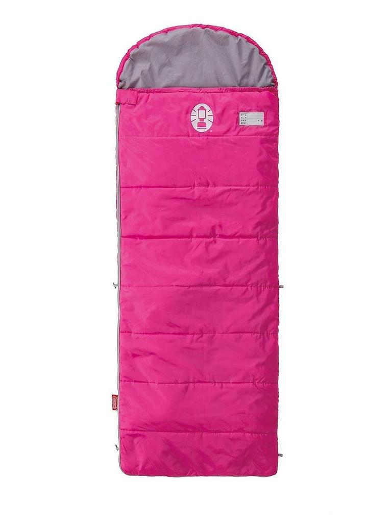COLEMAN Детский спальный мешок C10, 10°C (10°F), Конвертный стиль, Розовый, 2000027269