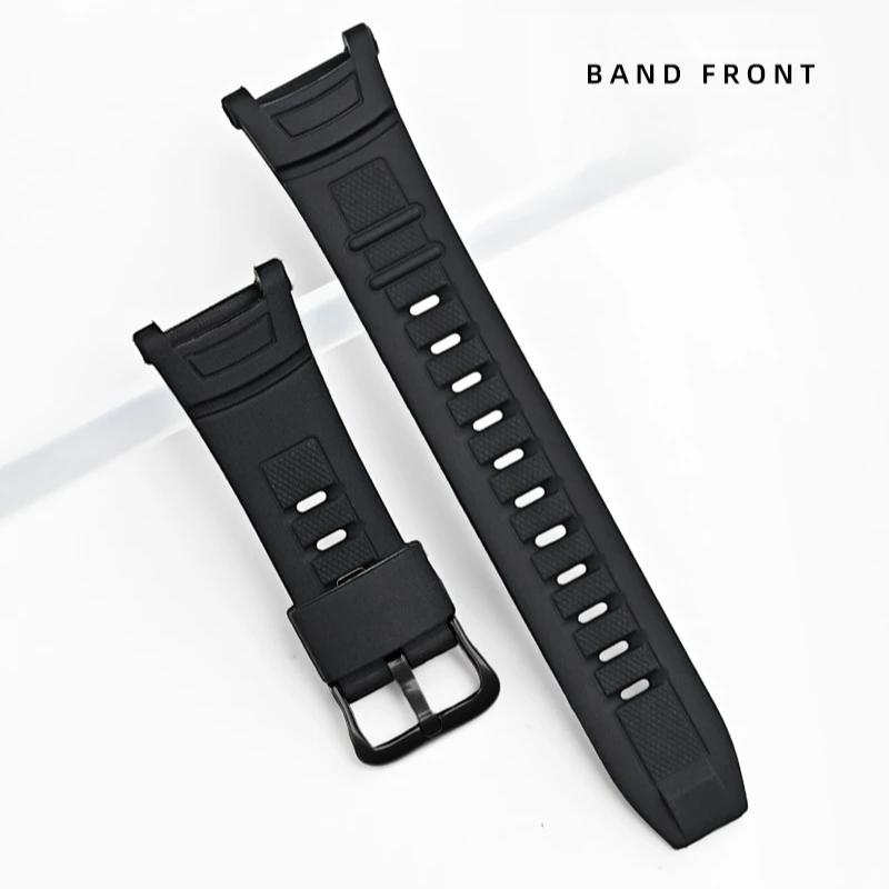 Мягкий полимерный ремешок для часов для CASIO PRW-1500 PAW-1500 PRG-130 Водонепроницаемый и потостойкий ремешок для часов из ТПУ Мужской браслет