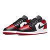 Air Jordan 1 Low GS Bred Toe Kids Sneakers Gym-Red White Black 553560-612