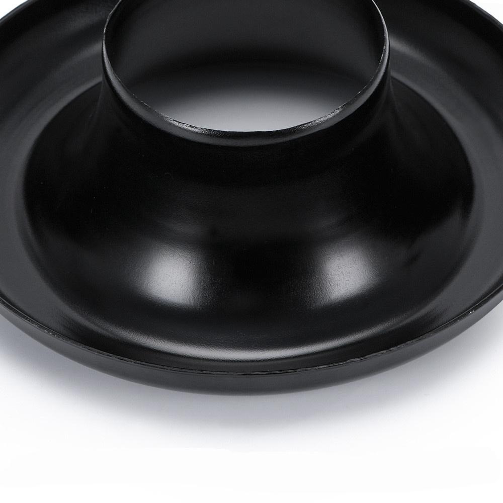 4" Впускной Адаптер Велосити Стек Колокол для Автомобиля Воздухозаборник Турбо Крышка Горна Черный