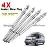 4-Piece Glow Plug Set for Ford Transit Tourneo 2.0/2.2/2.4 DI TDCI