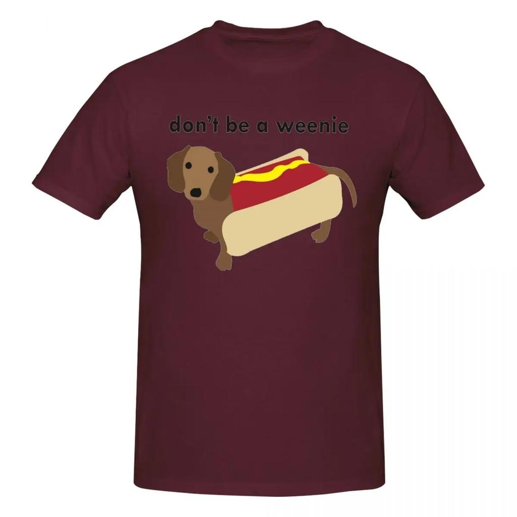 Little Wiener Dog 100 Cotton Tshirt Unisexsfashion T Shirts Unisex Round Neck Short Sleeve S6xl