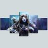 Видеоигра WOW Warcraft DOTA 2 холст 5 шт. печатные настенные художественные постеры фотографии домашний декор картины для украшения гостиной