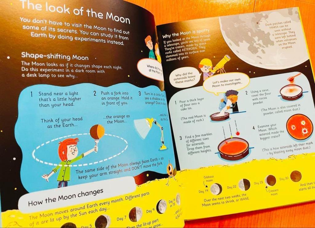 [Б/У] Английская Книга с Картинками Usborne Научные Эксперименты Английская Книга STEM