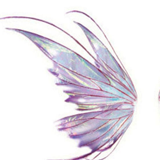 Наклейки-тату, очаровательные крылья бабочки, водонепроницаемые, безопасные, блестящие, детские татуировки, наклейки для вечеринок, фестивалей