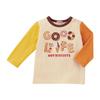 MIKI HOUSE HOT BISCUITS Long Sleeve T-Shirt, Boys and Girls, Baby, Children's Clothing, Ivory, 120cm, 73-5202-683