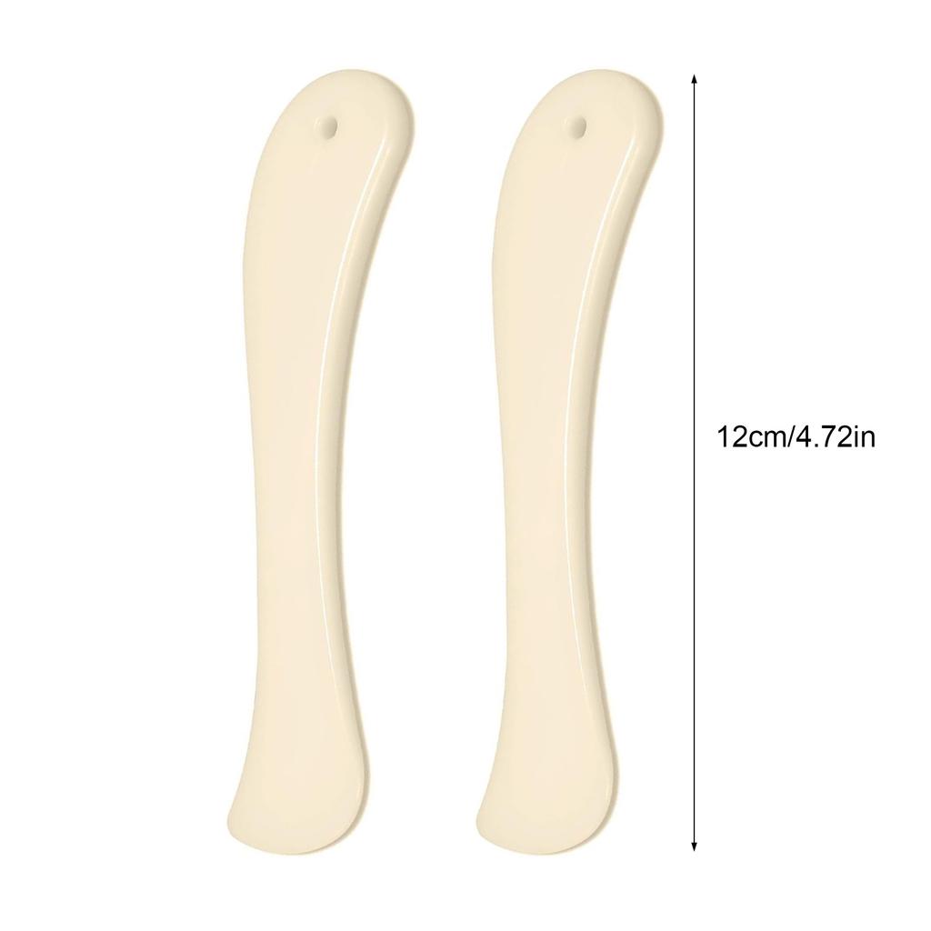 2Pcs Fabric Creaser Tool ABS Bone Folder Paper Creaser Sewing Creasing Tool for Quilting and Origami Art Craft Project