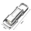 Multifunctional Keychain Flashlights USB Rechargeable Mini Flashlight  Outdoor Hiking Camping