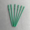 17CM Fishbone Green Garden Wire Ties for Flowers and Trees
