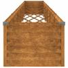 Garden Raised Bed 580 x 50 x 36 cm Corten Steel