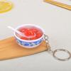 Ключница-брелок с моделью еды для DIY из Douyin: Детская ролевая игра в китайском стиле, игрушка, подарок