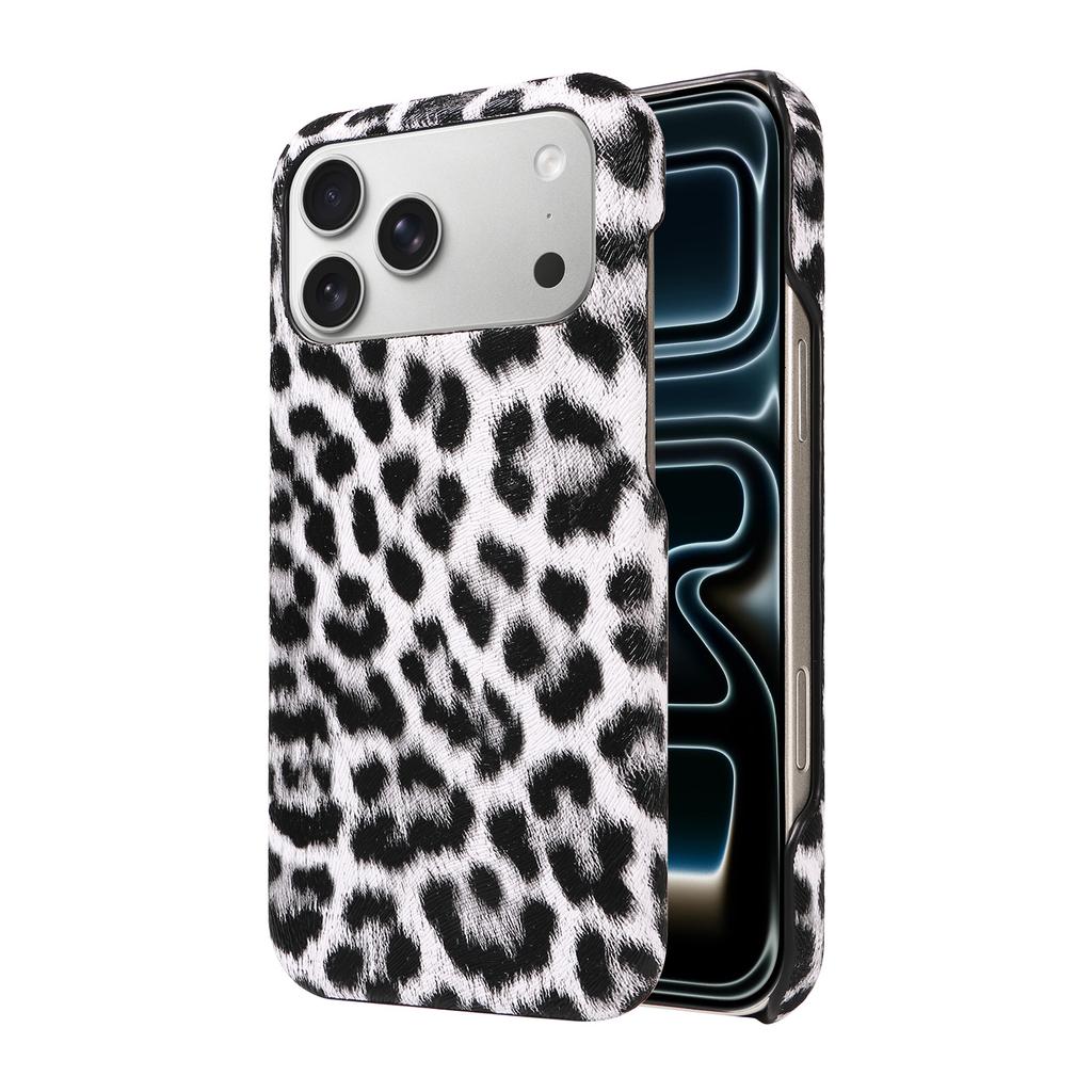 Чехол из ПУ-кожи для IPhone 17E 16 15 14 13 12 11Pro Max Plus Mini Air, ударопрочный и устойчивый к царапинам, модный, с леопардовым принтом