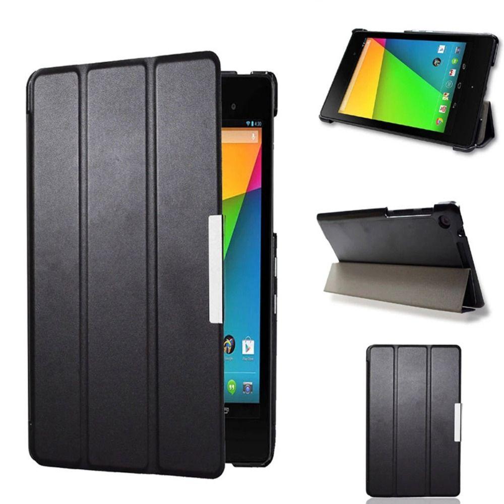 Auto Sleep/Wake Tablet Cover Folding Folio Case for Google Nexus 7 FHD 2nd (2nd Gen.2013)