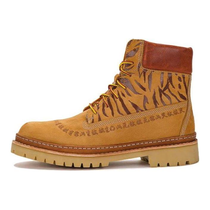 Timberland CLOT X Future73 Другие нескользящие прочные короткие уличные ботинки мужские ботинки пшеничного цвета A66HY