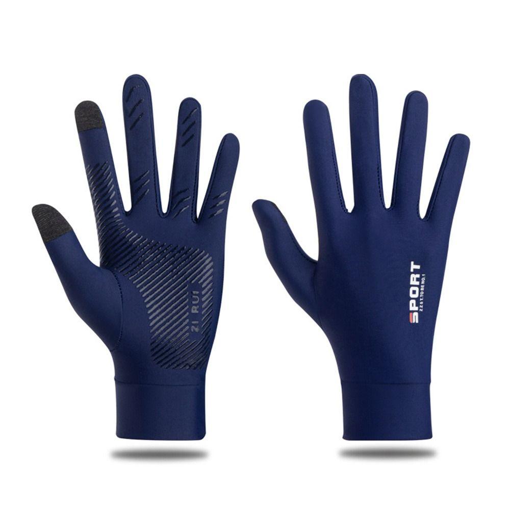Thin Sunscreen Gloves UV Protection Anti-UV Mittens Summer Sun Protection Gloves Sports