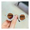 Luxury Glasses Pet Dog Pearl Sunglasses Headdress Pearl Sunglasses Eye Wear Glasses For Small Dog Cat Photos Props Accessories