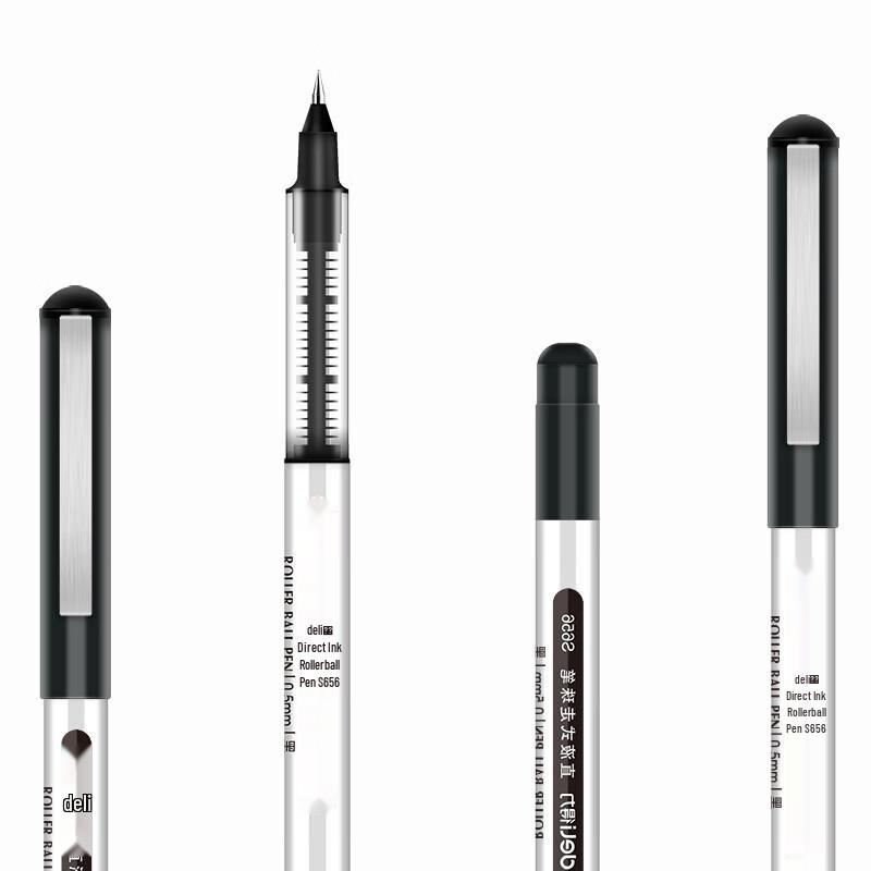 Deli S656 0.5mm Liquid Ink Gel Pen - 36 Count