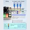 Stepper Motor Controller Customizable Cycles Speed Delay For 42 57 Motors Integrated LCD Panel Industrial Automation