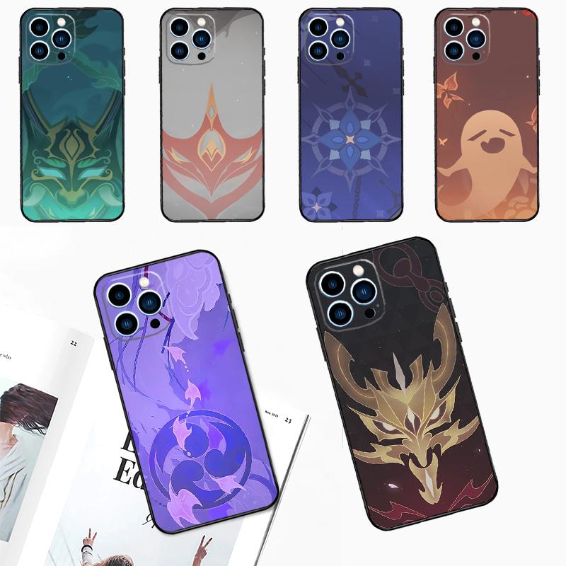 Anime Genshin Impact Case For Samsung Galaxy A55 A35 A15 A36 A06 A16 A26 A56 A53 A32 A52 A33 A13 A14 A34 A54 A17
