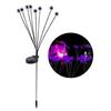 Solar Eyeball Lights Halloween Outdoor Stake Lights Colorful Glowing Ghost Eye Design Waterproof Decorative