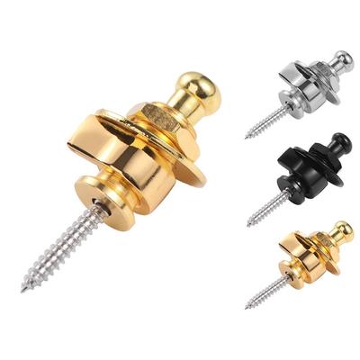 Круглая головка Skidproof Круглая головка Straplocks Кнопка для гитарного ремня Система фиксации ремня
