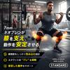 GORILLA SQUAD Knee Standard 7mm Neoprene Knee Sleeves for Strength Training and Weight Left and Right XL [Firm Support] Training, Set, Red,