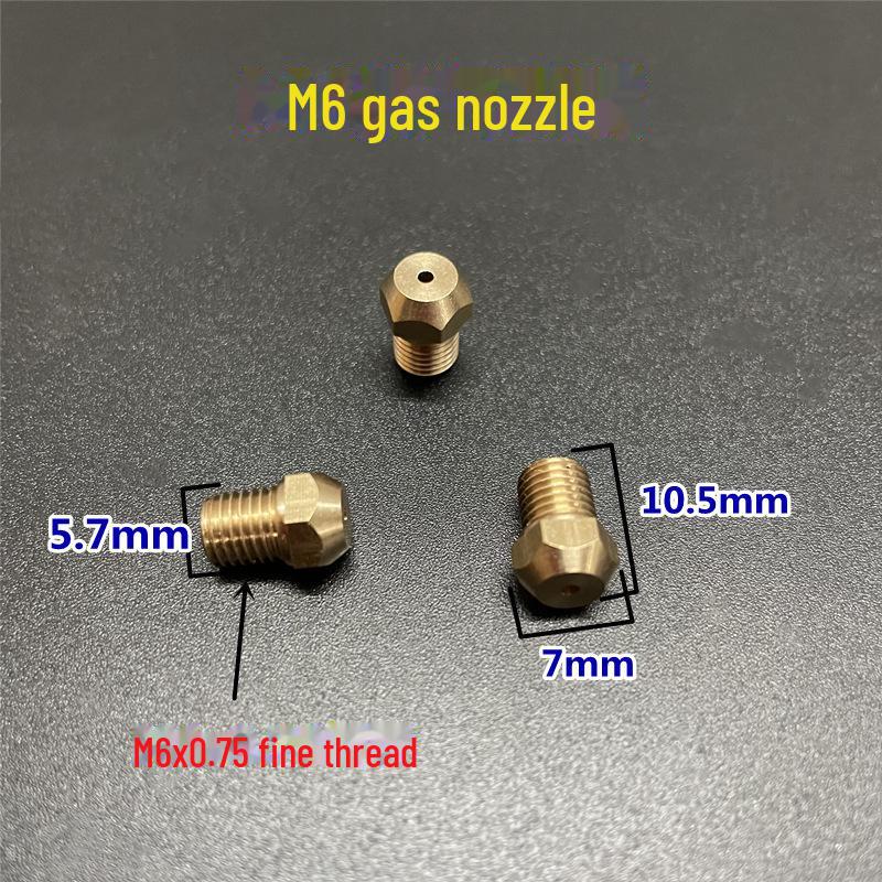 Nozzle Brass Conversion Kit for Gas Water Heater and Stove Accessories