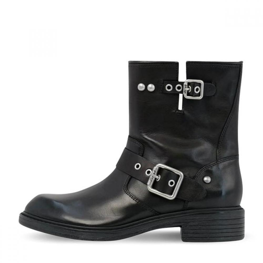 Ash Flame Lily Ankle Boots Black Ah4d01709 Bl