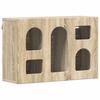 Hanging Cabinet Sonoma Oak 60 X 20 X 40 Cm Wood Based Panel