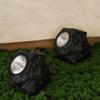 Simulation Stone Solar  Rock Lamp Spotlight Lawn Lamp White Light Solar Stone Light  Courtyard