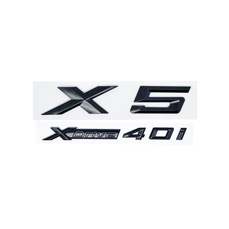 Новый стиль XDrive Алфавитно-цифровой значок на багажник для BMW X5 - 28i 30i 35i 40i 48i 50i 30d Значок полного привода