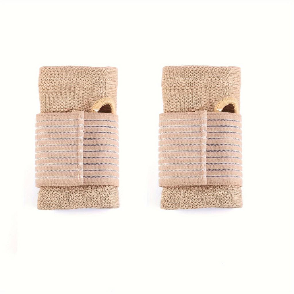 2-Piece Wristband Set - Unisex Elastic Wrist Support Gloves & Compression Straps for Athletic Sports & Fitness