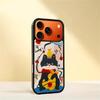 Мультяшный чехол для iPhone 14/13/Pro Max с золотым тиснением в виде кошки, противоударный