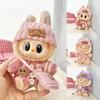 Clothes Diy Doll Party Outfit Clothing Kids Gift Cute Sweater Bag for Labubu Accessories