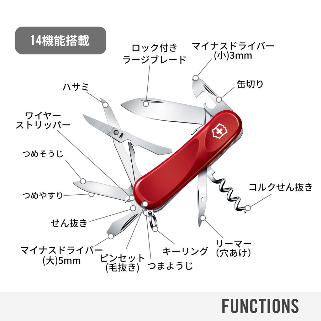 Нож VICTORINOX Evolution 14 SE [] 2.3903.SE