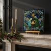 Coastal Christmas Decorations Lighthouse Mosaic Art Kit for Adults, DIY Craft with Decorative Pieces Colorful Acrylic Pieces, Decoration Holiday Home