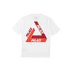 Palace Футболка Tri-Shadow белая унисекс-топы P15TS241
