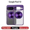 Совместимый магнитный чехол для зарядки Google Pixel 10 Pro XL с подставкой 360° и защитой с ощущением кожи